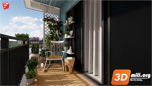 Balcony Skp Files